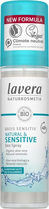 Lavera Deodorant spray basis sensitiv bio (75 Milliliter)