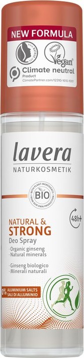 Lavera Deodorant spray natural & strong bio (75 Milliliter)