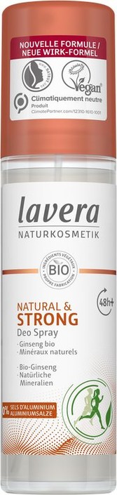 Lavera Deodorant spray natural & strong bio FR-DE (75 Milliliter)