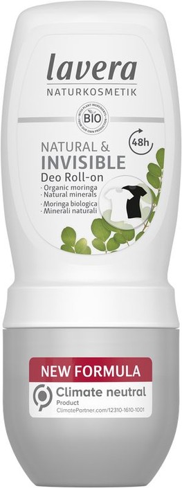 Lavera Deodorant roll-on natural & invisible bio EN-IT (50 Milliliter)
