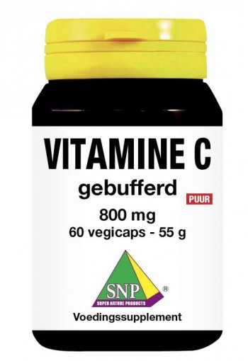SNP Vitamine C 800mg gebufferd puur (60 Vegetarische capsules)