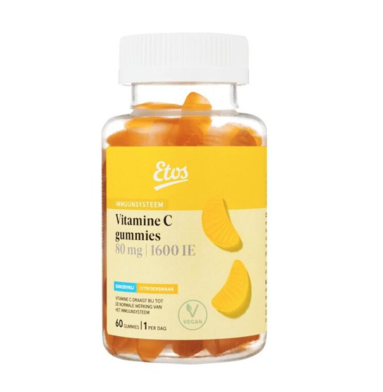 Etos Vitamine C 80mg gummies 60 stuks