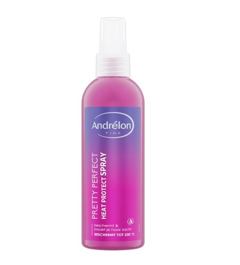 Andrelon Heat Protection Spray Pink 200ml