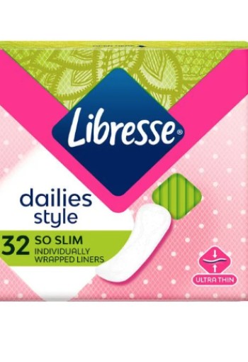 Libresse Daily Fresh Inlegkruisjes So Slim 32 stuks