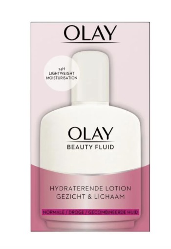 Olay Beauty Fluid 24 Uur Licht Hydraterende Lotion Voor Gezicht En Lichaam100 ml Creme