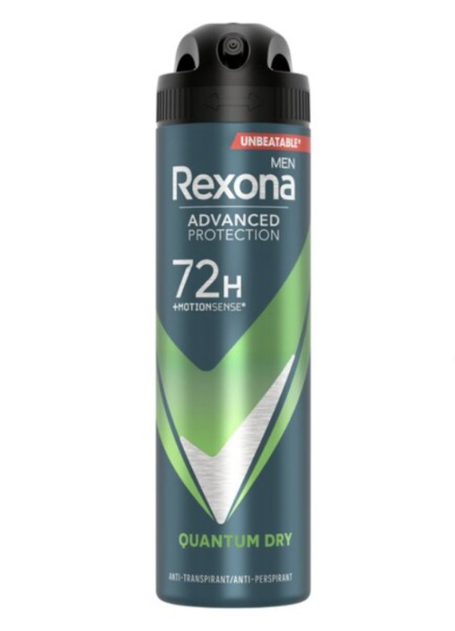 Rexona Quantum Dry Aerosol Anti-transpirant voor mannen150ml