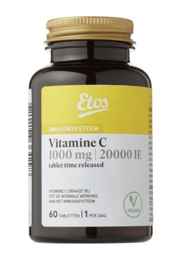 Etos Vitamine C 1000 Tabletten 60 stuks (Time Released)
