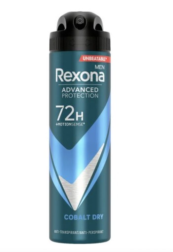 Rexona Cobalt Dry Aerosol Anti-transpirant voor mannen 150ml