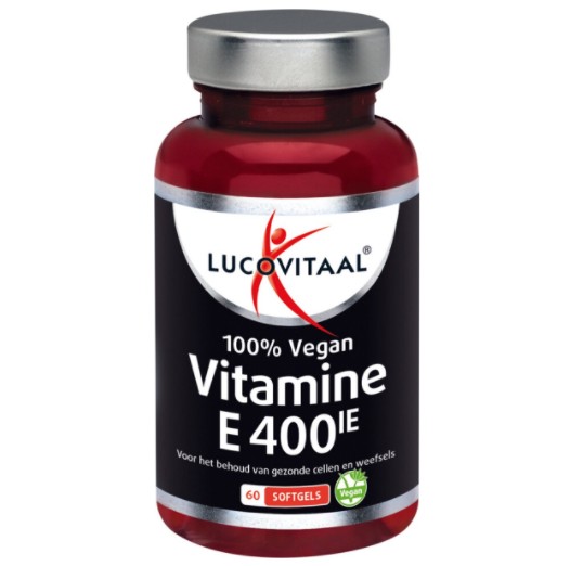 Lucovitaal Vitamine E 400 IE 100% Vegan 60 capsules