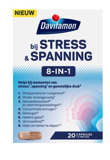 Davitamon Stress & spanning 20 Capsules