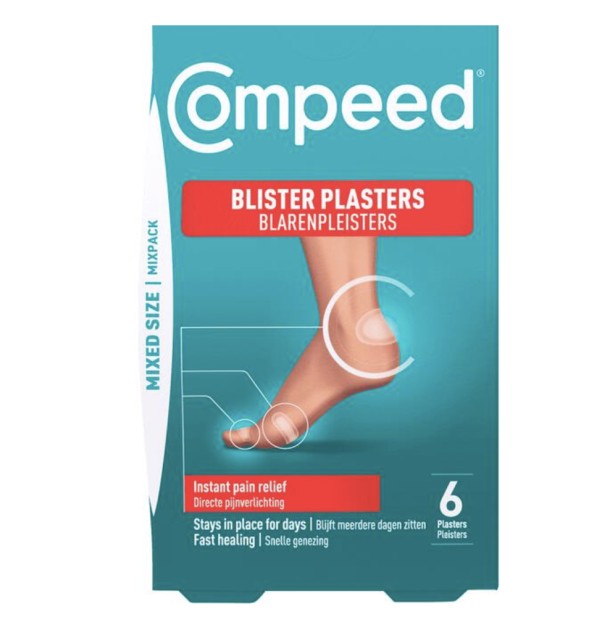 Compeed Blarenpleisters Verschillende Formaten Mixpack (6 stuks)