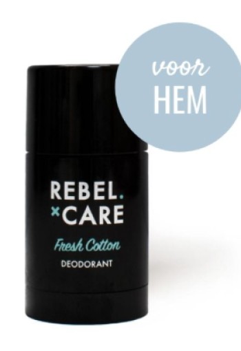 Deodorant Fresh Cotton XL Rebel Care – voor hem 