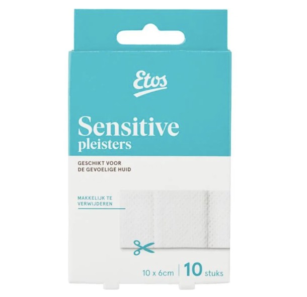 Etos Sensitive Pleisterstrips 10 x 6 CM 10 stuks