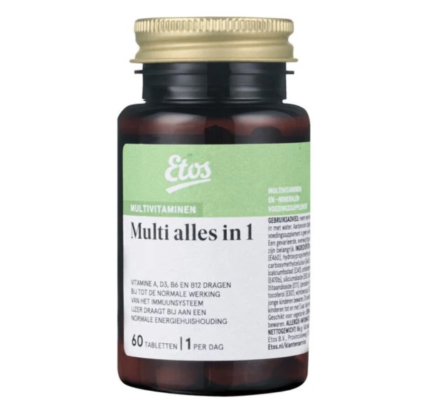 Etos Multi Alles-in-1 Tabletten 60 stuks