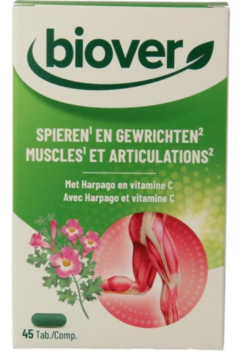 Biover Spieren en gewrichten (45 Tabletten)