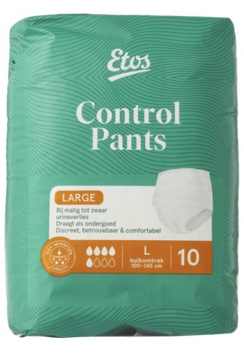 Etos Control Pants Large Incontinentiebroekjes 10 stuks