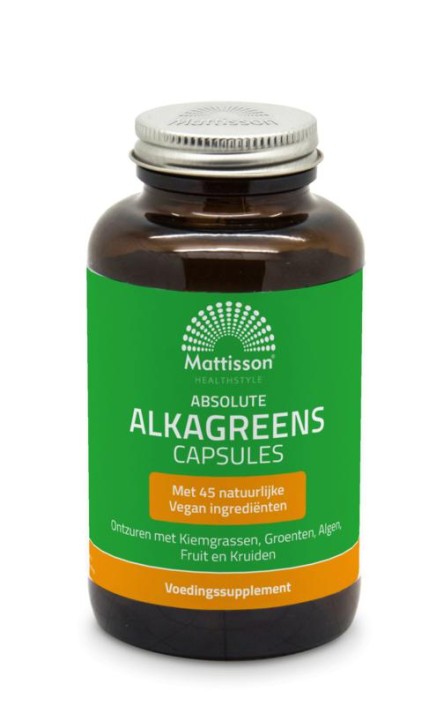 Mattisson Absolute Alkagreens capsules 540mg (180 Vegetarische capsules)