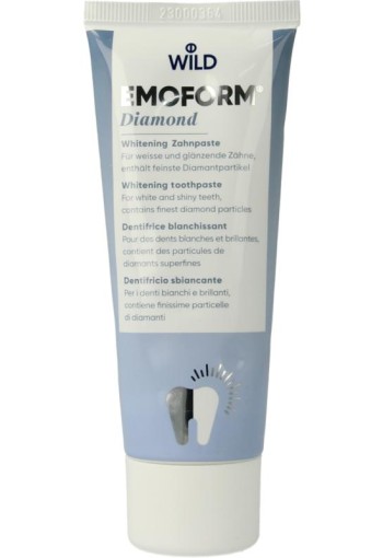 Emoform Tandpasta diamond whitening met fluoride (75 Milliliter)