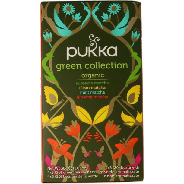 Pukka Green collection bio (20 Zakjes)