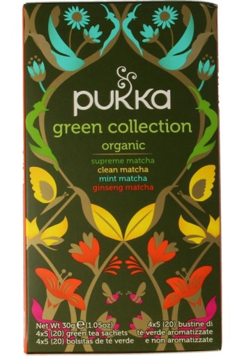 Pukka Green collection bio (20 Zakjes)