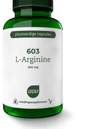 AOV 603 L-arginine (90 Vegetarische capsules)