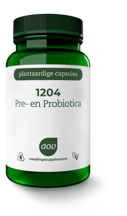 AOV 1204 Pre- en probiotica (30 Vegetarische capsules)