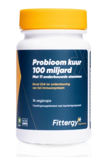 Fittergy Probioom kuur 100 miljard (14 Vegetarische capsules)