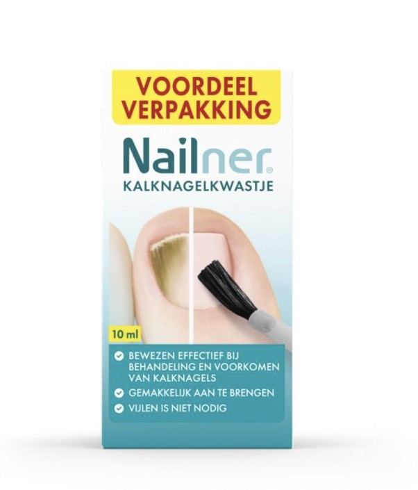 Nailner 2 in 1 brush (5 ml)