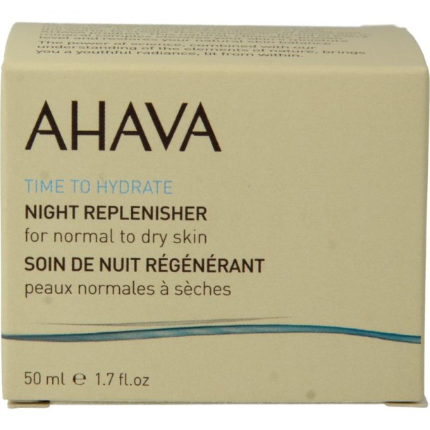 Ahava Night replenisher normal/dry skin (50 Milliliter)