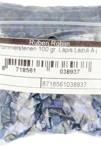 Ruben Robijn Trommelstenen lapis lazuli A maat 1 (100 Gram)