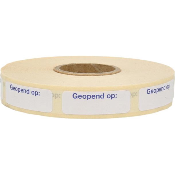 Blockland Etiket N49 geopend op (1000 Stuks)