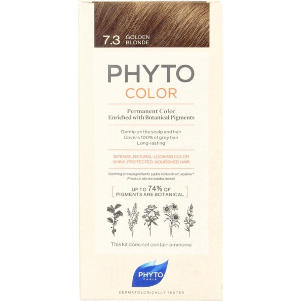 Phyto Paris Phytocolor blond dore 7.3 (1 Stuks)