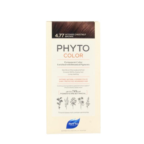 Phyto Paris Phytocolor chatain marron profond 4.77 (1 Stuks)