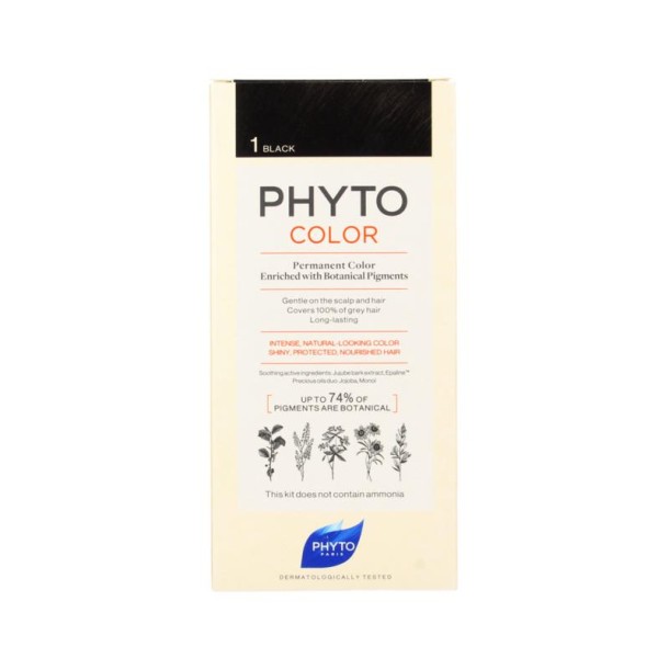 Phyto Paris Phytocolor zwart 1 (1 Stuks)