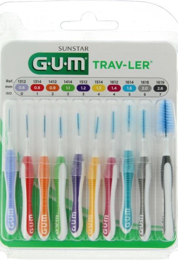 GUM Trav-ler ragers multipack (10 Stuks)