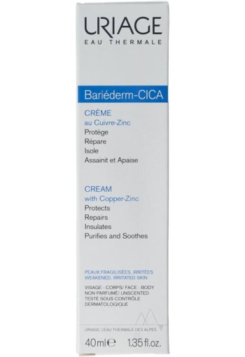 Uriage Bariederm CICA creme (40 Milliliter)