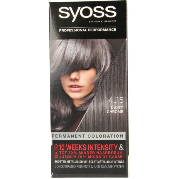 Syoss Baseline 4-15 dusty chrome (1 set)