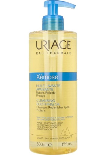Uriage Xemose huile lavant apa (500 Milliliter)