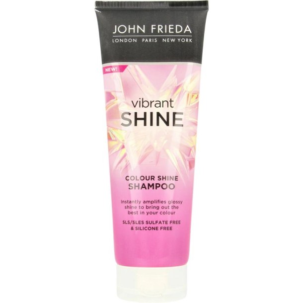 John Frieda Vibrant Shine Colour Shine Shampoo (250 Milliliter)