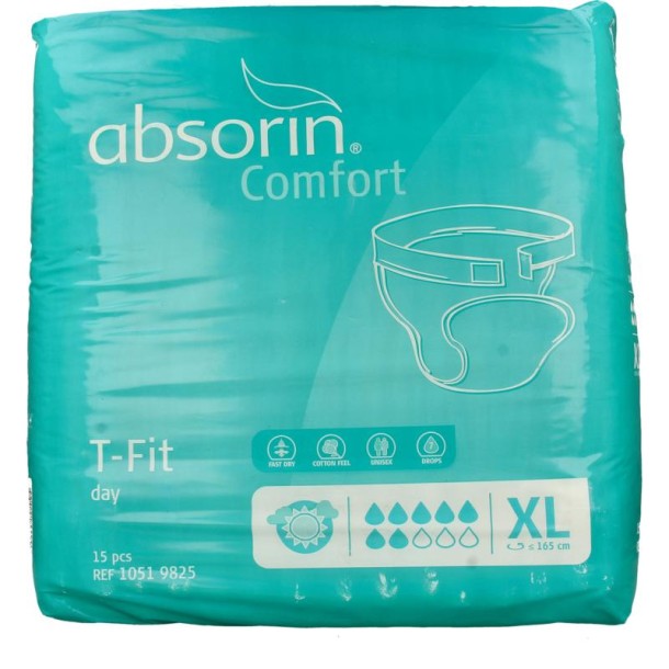 Absorin Comfort t-fit day maat XL (15 Stuks)