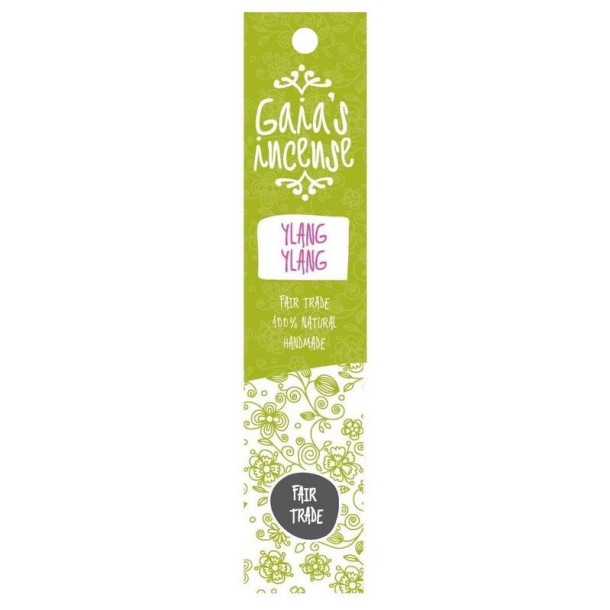 Gaia's Incense Wierook ylang ylang (15 Stuks)