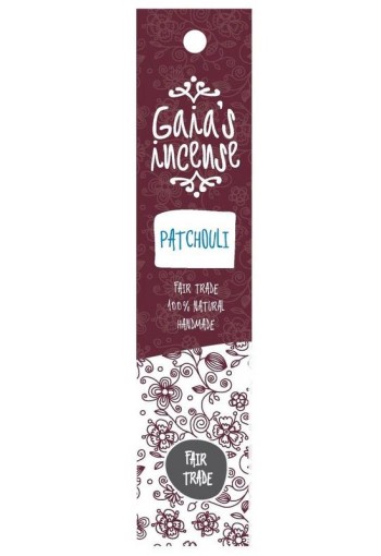 Gaia's Incense Wierook patchouli valley (15 Stuks)