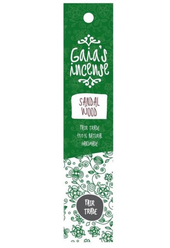 Gaia's Incense Wierook sandelwood (15 Stuks)