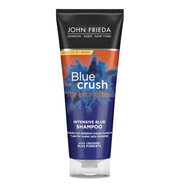 John Frieda Brilliant brunette blue crush shampoo (250 Milliliter)