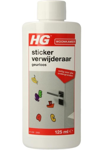 HG Stickerverwijderaar geurloos (125 Milliliter)