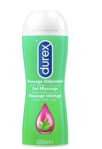 Durex Play Massage 2 in 1 Massagegel Met Aloë Vera 200 ml