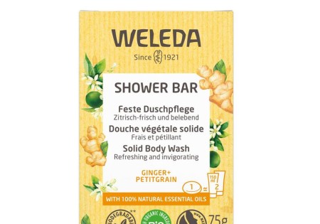 Weleda Shower bar ginger + petitgrain (75 Gram)
