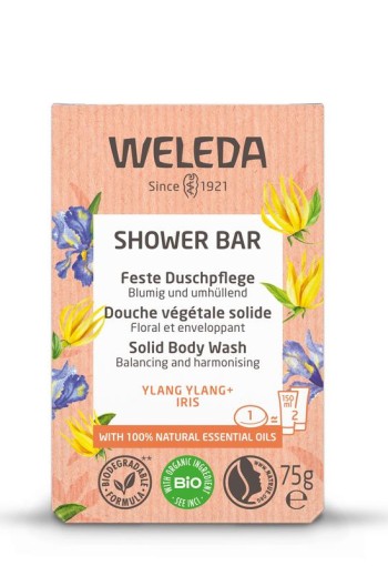 Weleda Shower bar ylang ylang + iris (75 Gram)