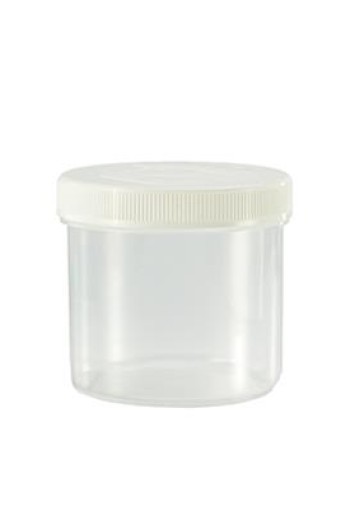 Spruyt Hillen Tabletflacon 120ml transparant met dop (35 Stuks)