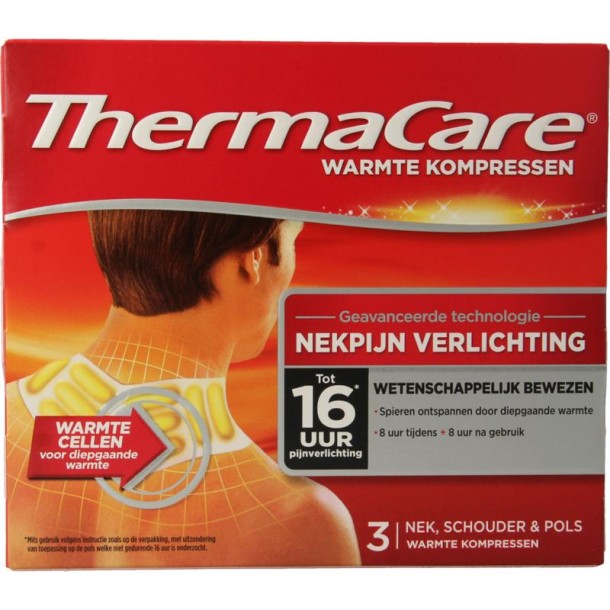 Thermacare Warmte kompres nek, schouder, pols (1 Stuks)